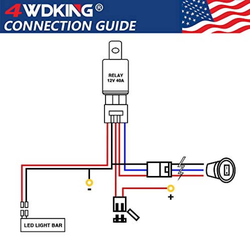 Led Light Bar Wiring Harness With
